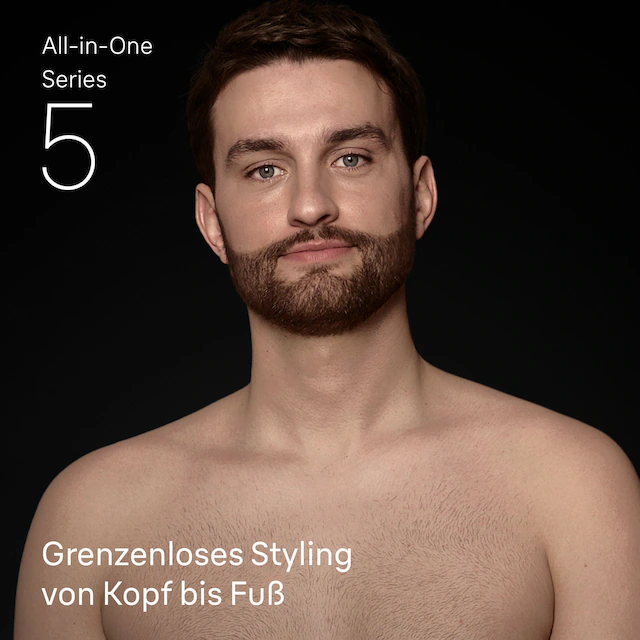 Braun Haarschneider »Braun All-in-One Series 5, 9-in-1 Set« ultrascharfe Klinge, 120 Min Akku, SkinGuard-Technologie