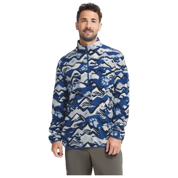 Jack Wolfskin - Paw Era 100 Print Halfzip - Pull polaire