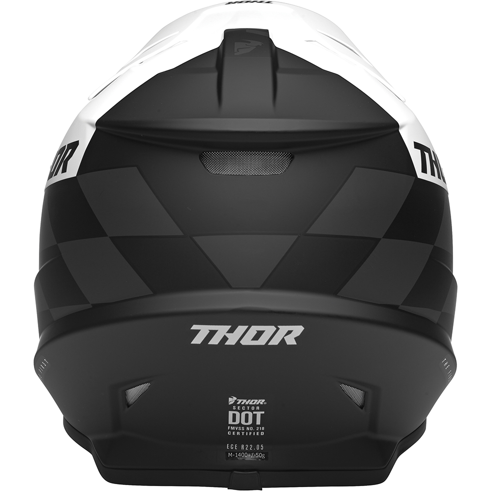 Thor Motocross - Casque Sector Birdrock Noir / Blanc