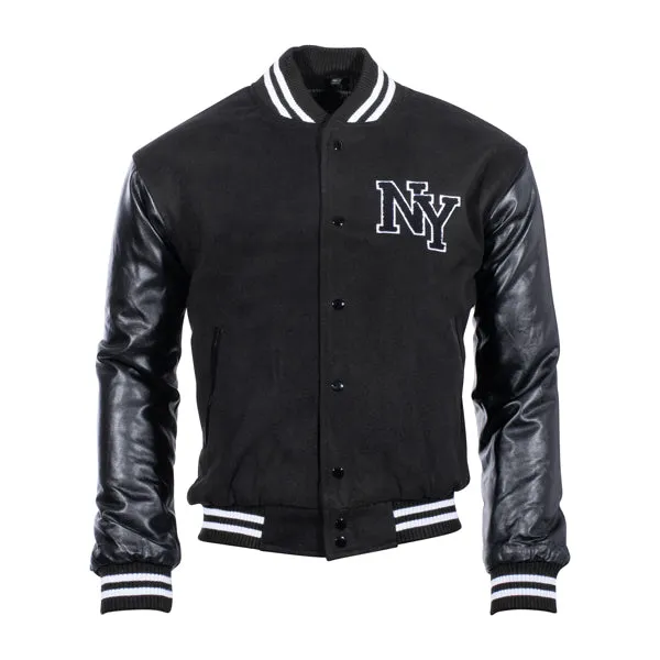 Mil-Tec -  Baseballjacke NY mit Patch