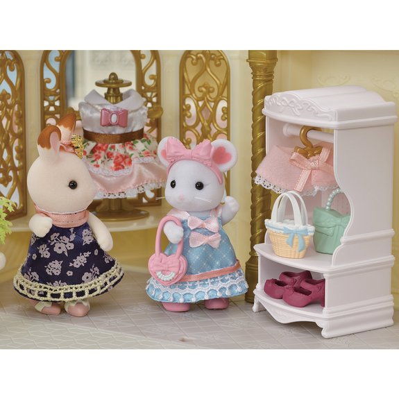 La valisette de mode et grande sœur souris marshmallow - Sylvanian Families 5540