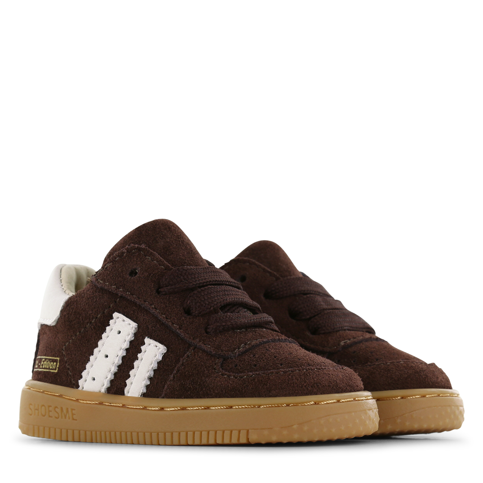 Shoesme Braun Wildleder Sneaker