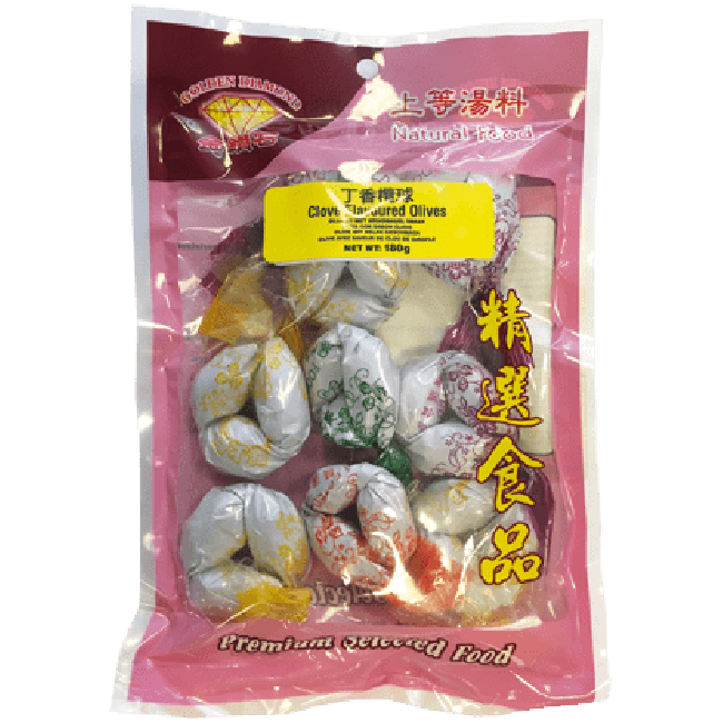 Golden Diamond Geconserveerde Olijven met Kruidensmaak 180g