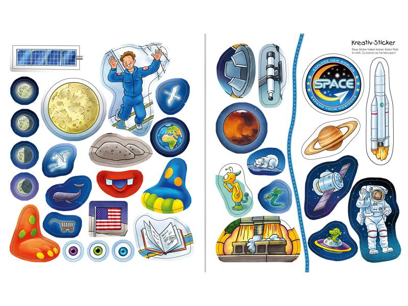 Ravensburger Kinder-Sachbuch WWW Aktiv-Heft Weltraum Kinder-Sachbuch