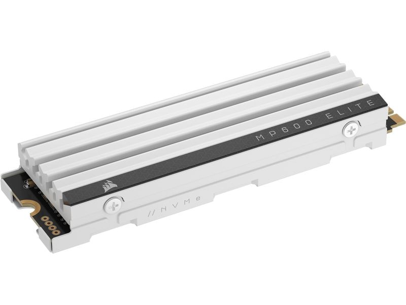 Corsair SSD MP600 Elite für PS5 M.2 2280 NVMe 2000 GB SSD im kompakten M.2 2280 Formfaktor, der die M.2. Grössenanforderungen des PS5 erfüllt
