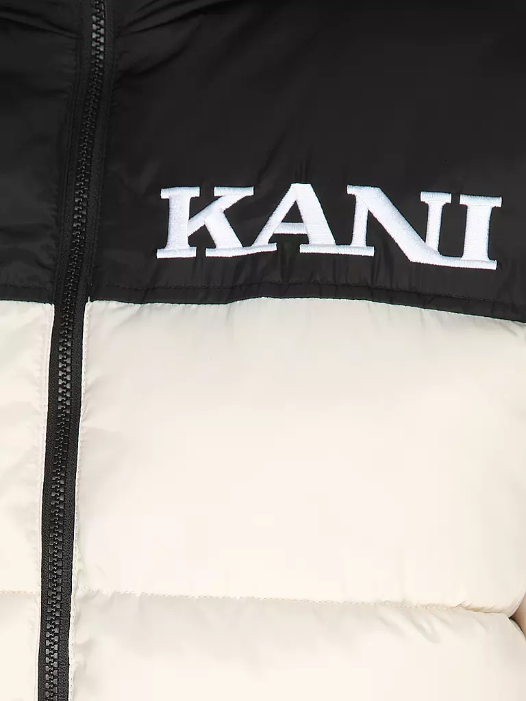 KARL KANI Steppjacke RETRO ESSENTIAL beige