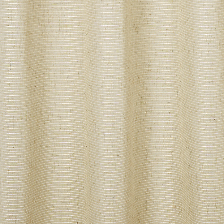 Voilage GoodHome Fola naturel l.140 x H.260 cm