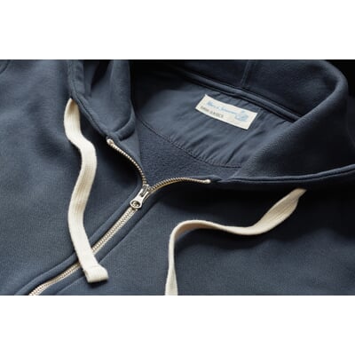 Herren-Hoodiejacke, Denim