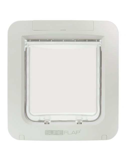 Sureflap Dierenluik Microchip M - Kattenluik - 28x26x7 cm Wit