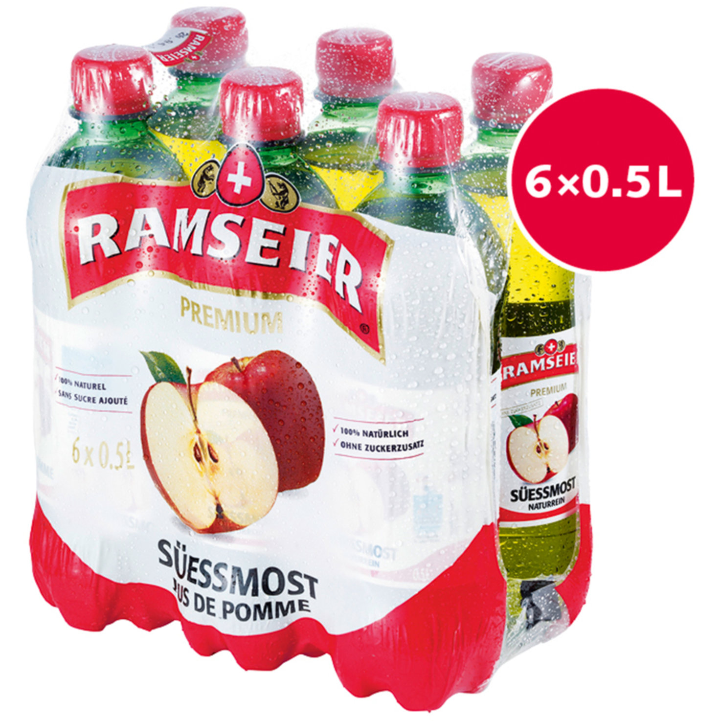 Ramseier Apfelsaft 6x50cl -300cl