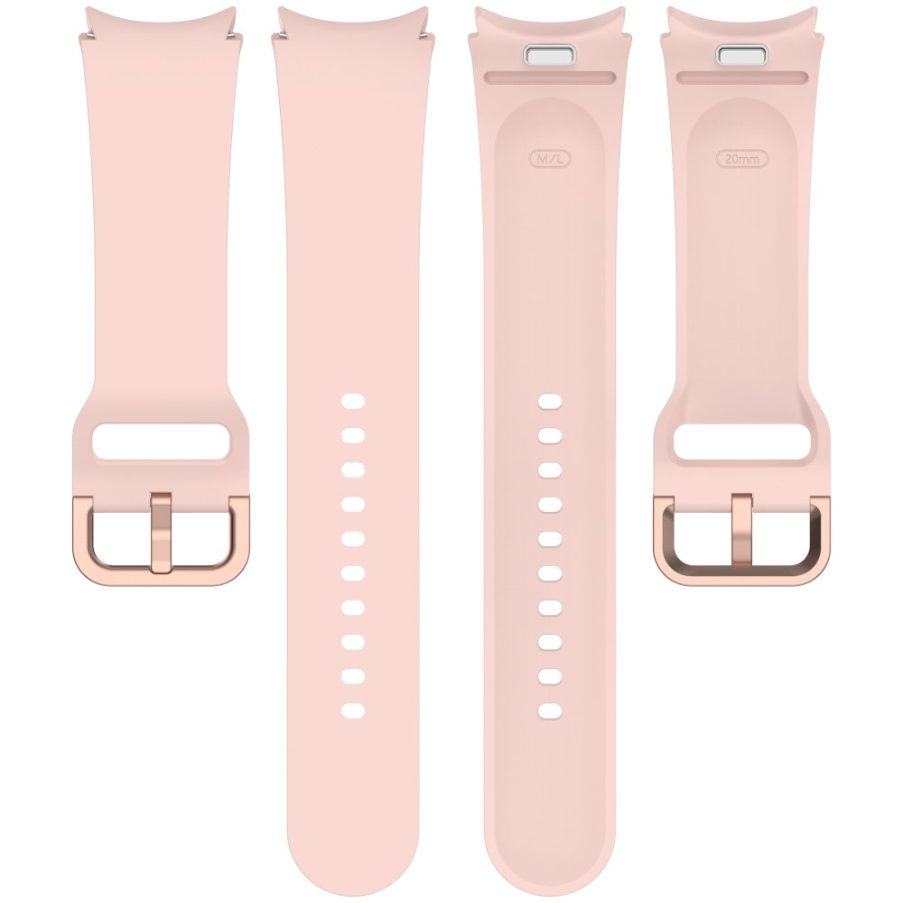 Samsung Galaxy Watch 5 (44mm) Silikon Sport Ersatzarmband - Rosa