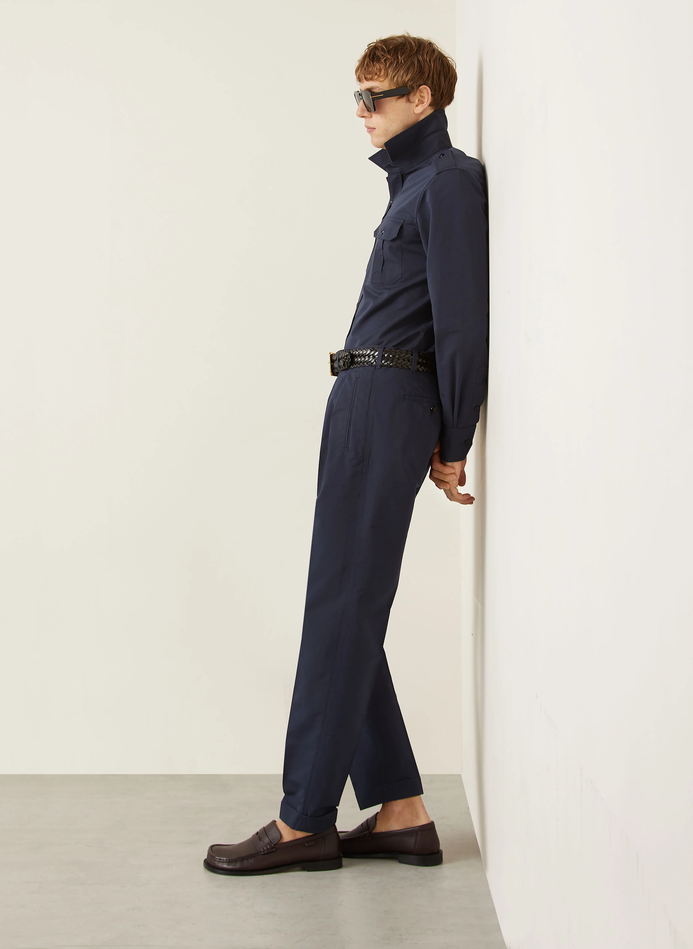 TOM FORD Hose Slim Fit mit Seide