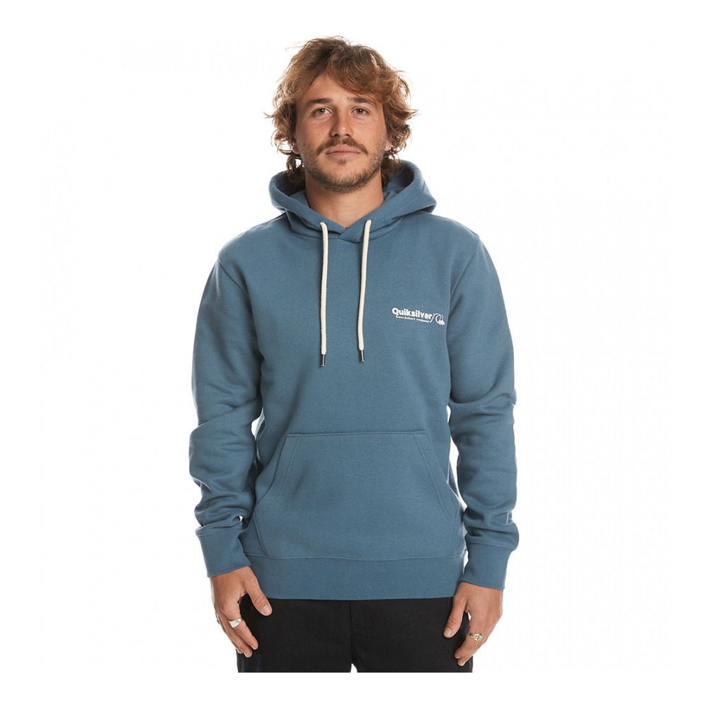Quiksilver SCREEN INJECTION - Sweat Homme bering sea