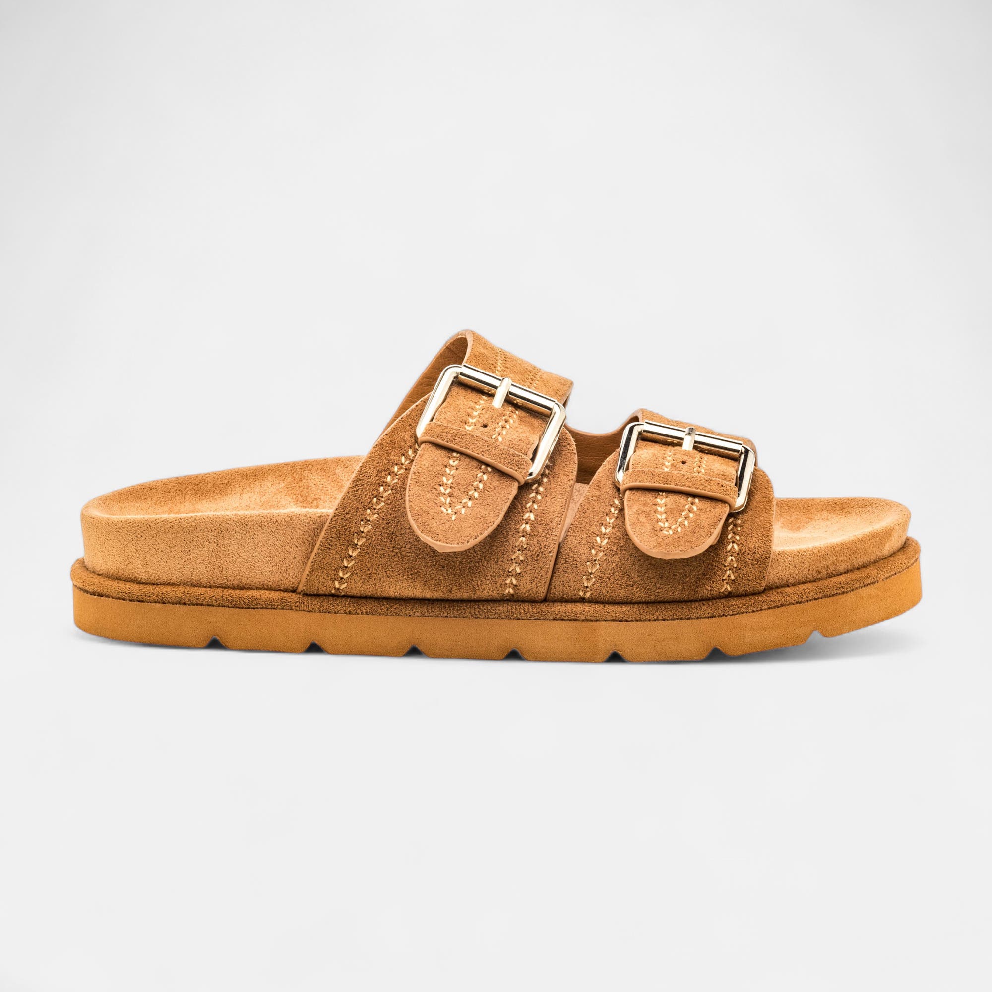 Mules Femme camel