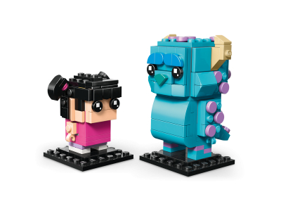 LEGO Figuren van Sulley, Mike en Boe (40861)