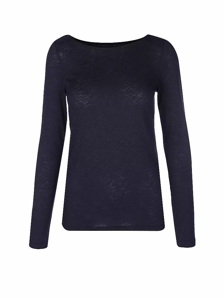 MARC O'POLO Langarmshirt dunkelblau