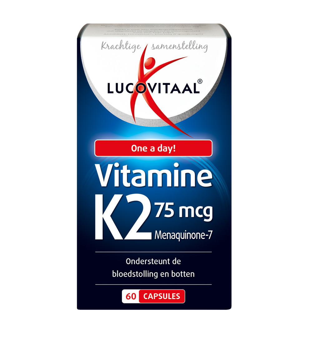 Lucovitaal Vitamine K2 75mcg (60 capsules)