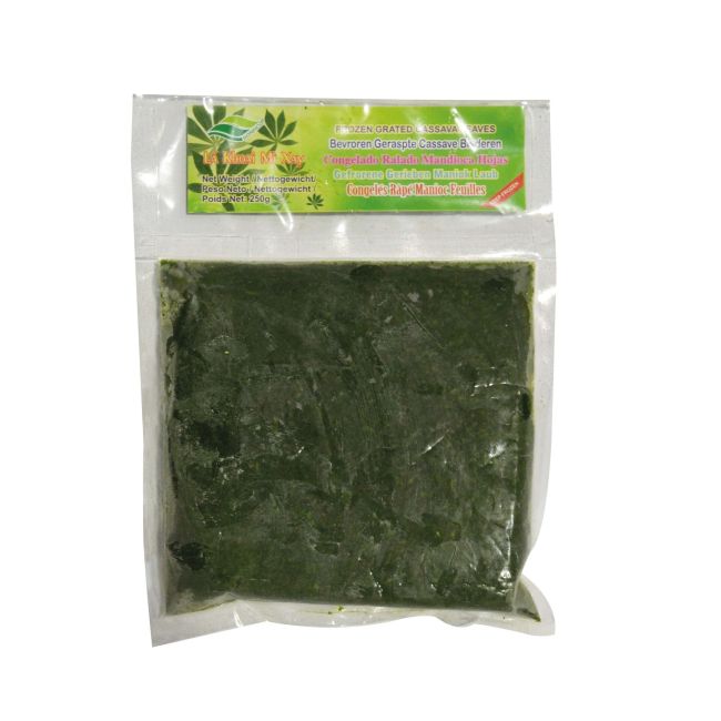 Sonaco Bevroren Geraspte Cassava bladen 250g