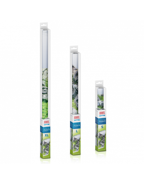 Juwel Poster 4 L - Aquarium - Achterwand - 100 x 50 cm Grijs Groen