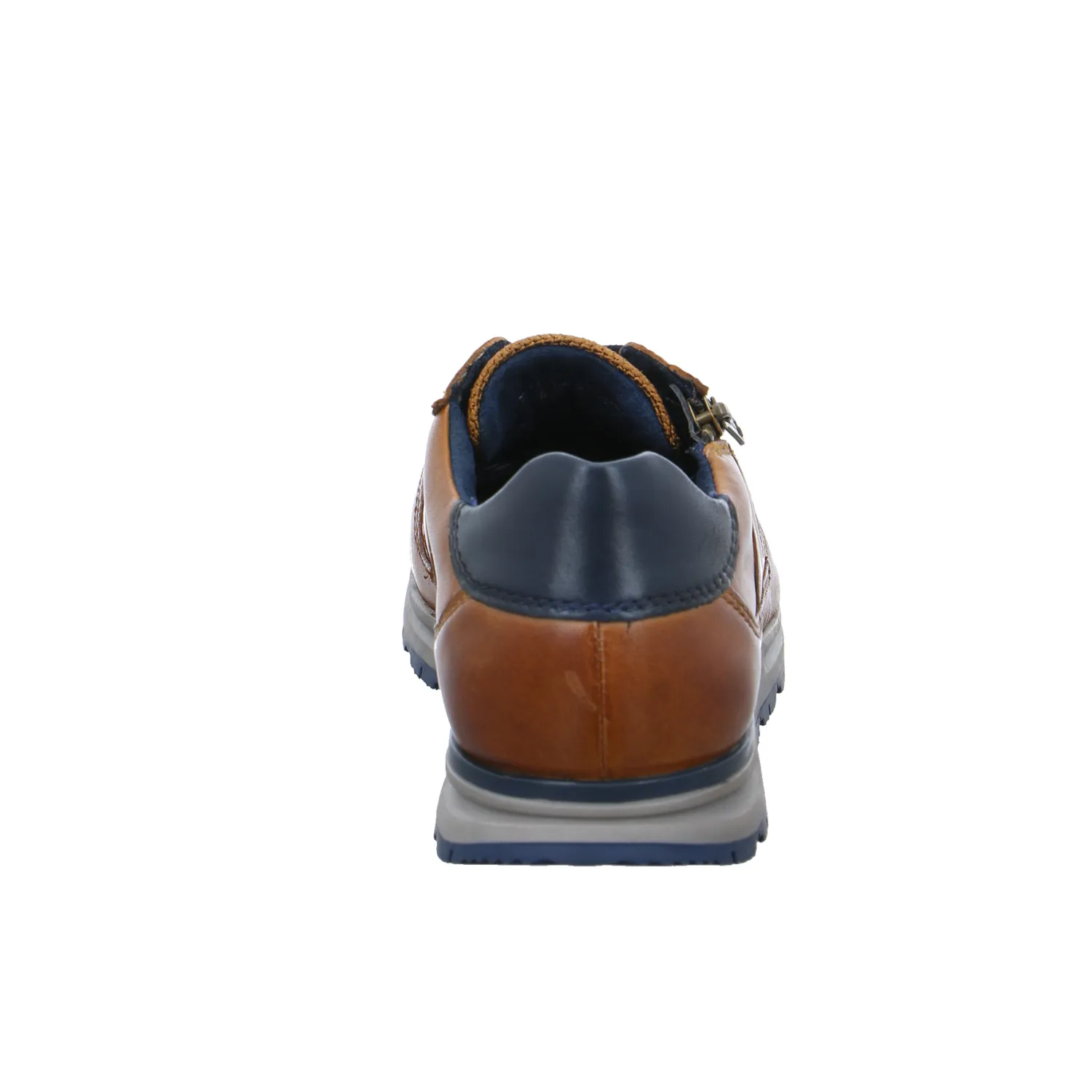 BUGATTI SHOES Halbschuhe Sneaker Cognac Leder