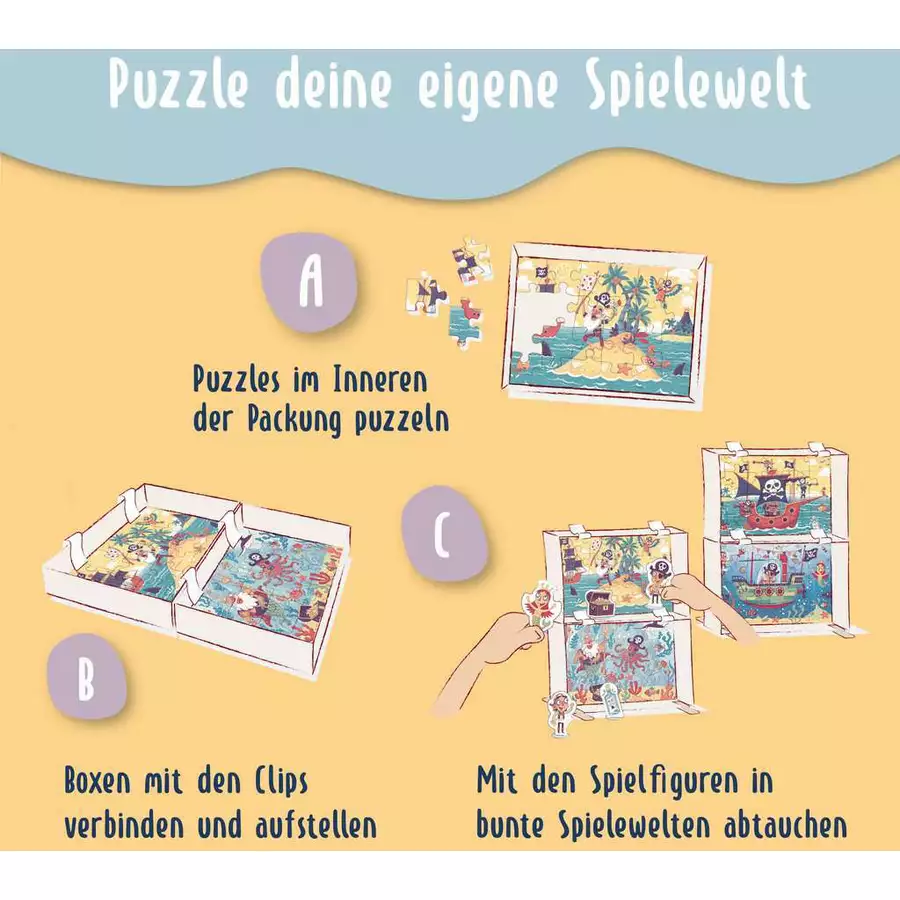 Ravensburger Piraten auf Schatzjagd bunt