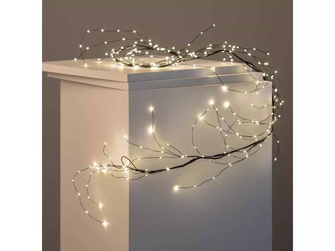 Guirlande Extérieure LED Tawi 1.5m 3000K Blanc chaud