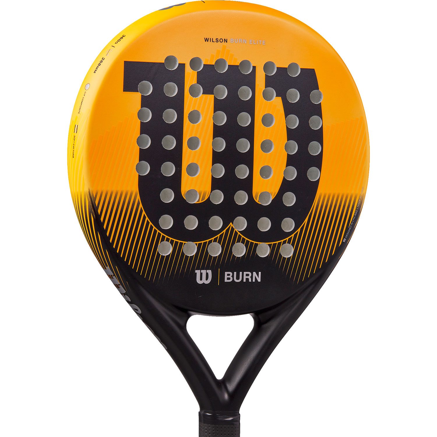 Wilson Burn Elite Padelschläger orange