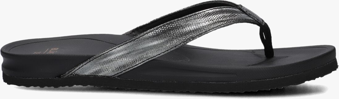 zwarte blasz teenslippers bella 2402