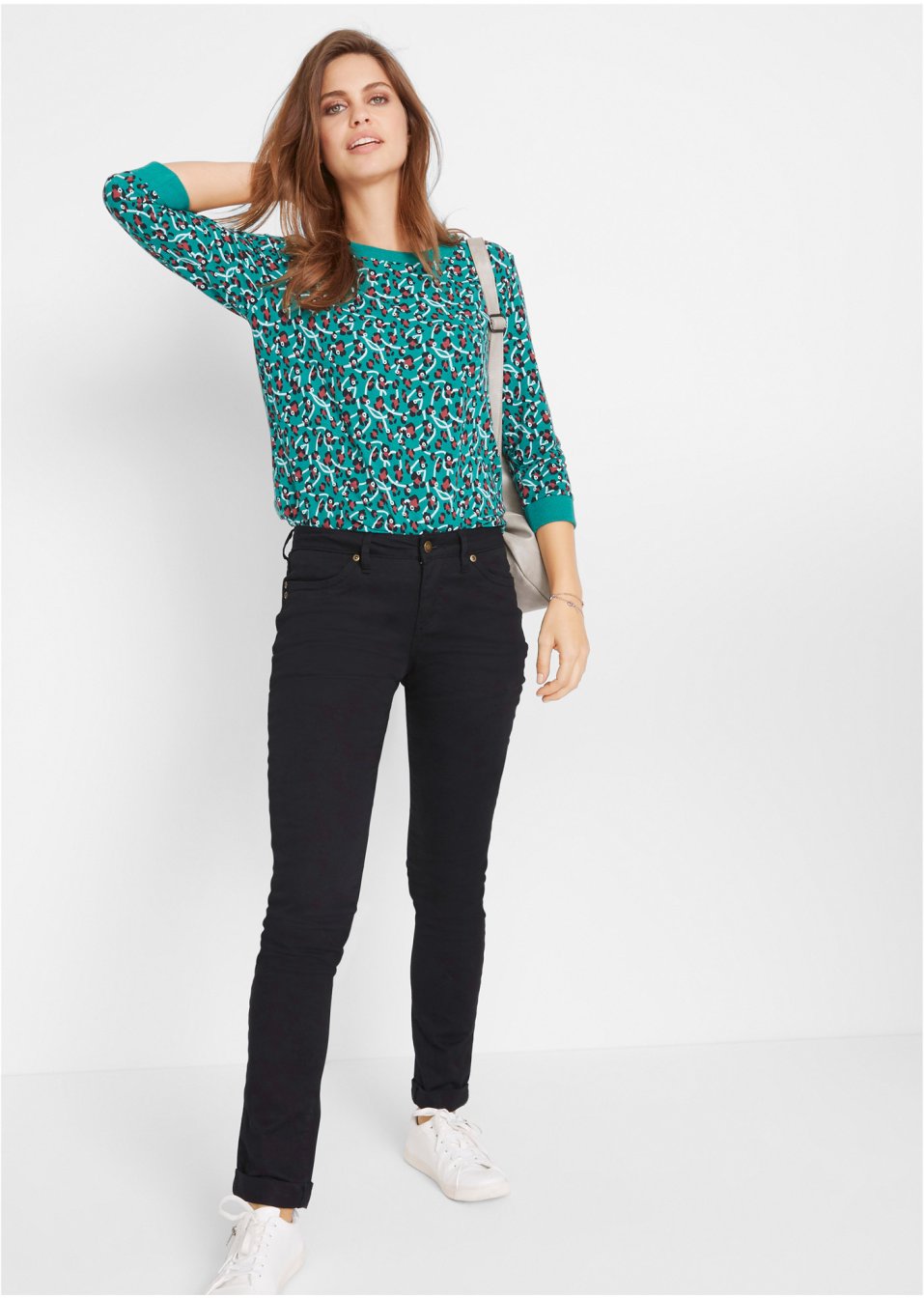 Jean Straight taille moyenne, extensible