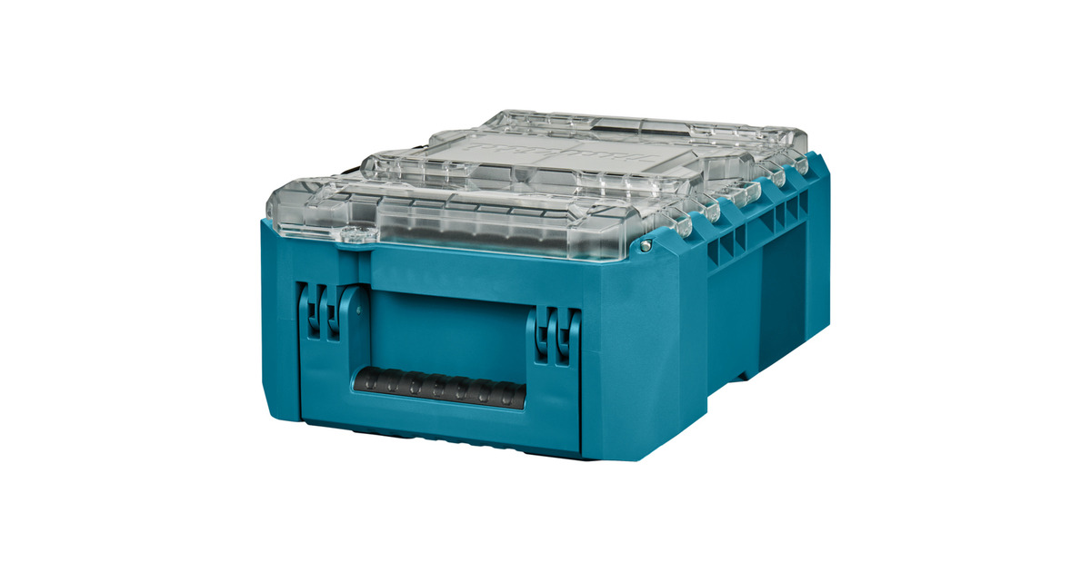 MakitaMaktrak Organizer Compact P-91067 gereedschapsbox  (Blauw/zwart)