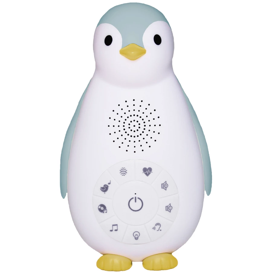 ZAZU Zoe - Die Pinguin Bluetooth Musikbox mit Nachtlicht blau