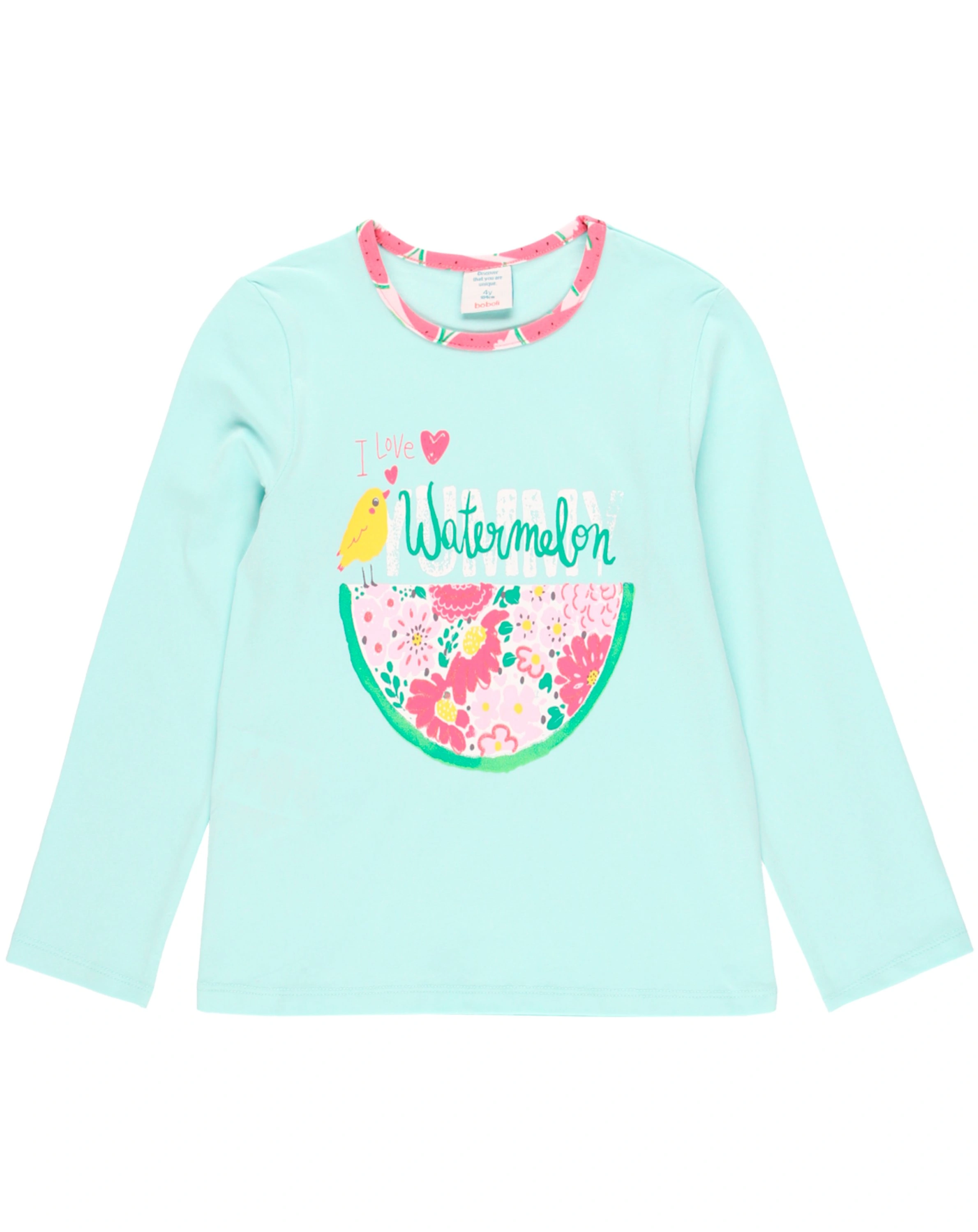 Schlafanzug WATERMELON lang in opal