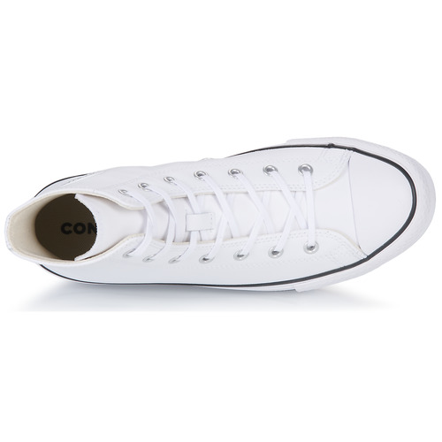 Converse - Chuck Taylor All Star Eva Lift Leather Foundation Hi - Blanc