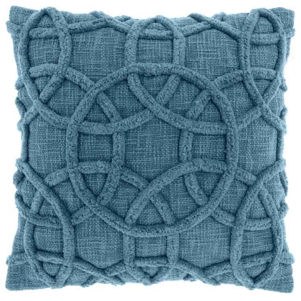 Unique Living - Sierkussen Everon Jeans Blue -45x45cm