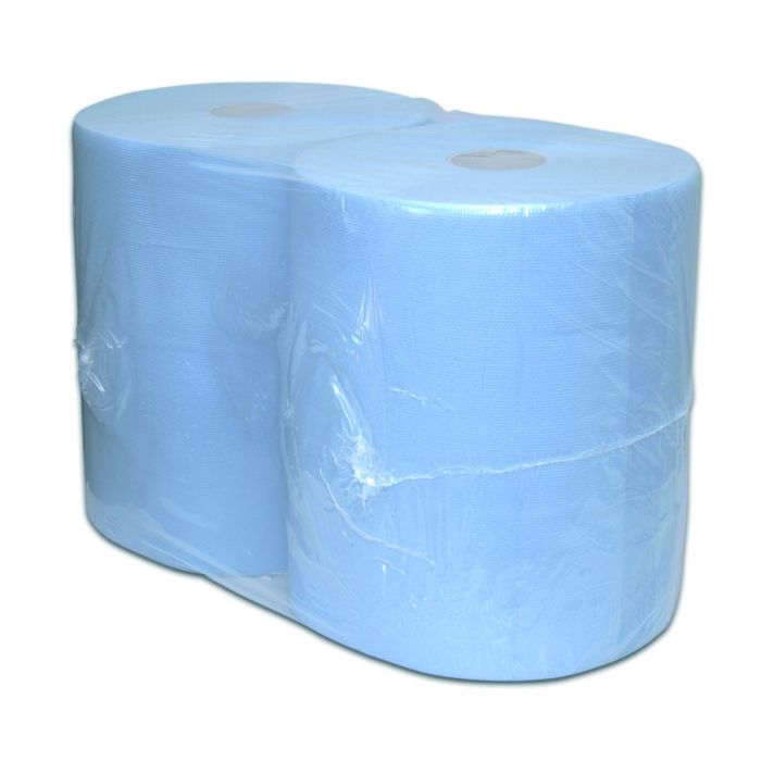 Industrierollen uierpapier zwaar 108638 37cm 380 meter 2 laags 2 rollen per pak (108638)