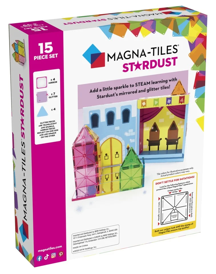 Magna-Tiles - Stardust 15 dele