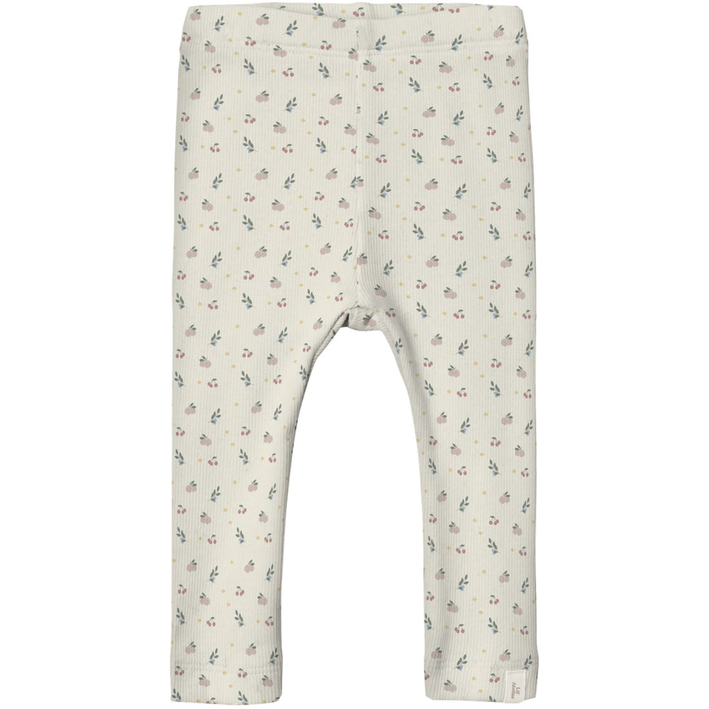 Køb Lil'Atelier Coconut Milk Small Flower Nbfgago Slim Leggings Lil Noos