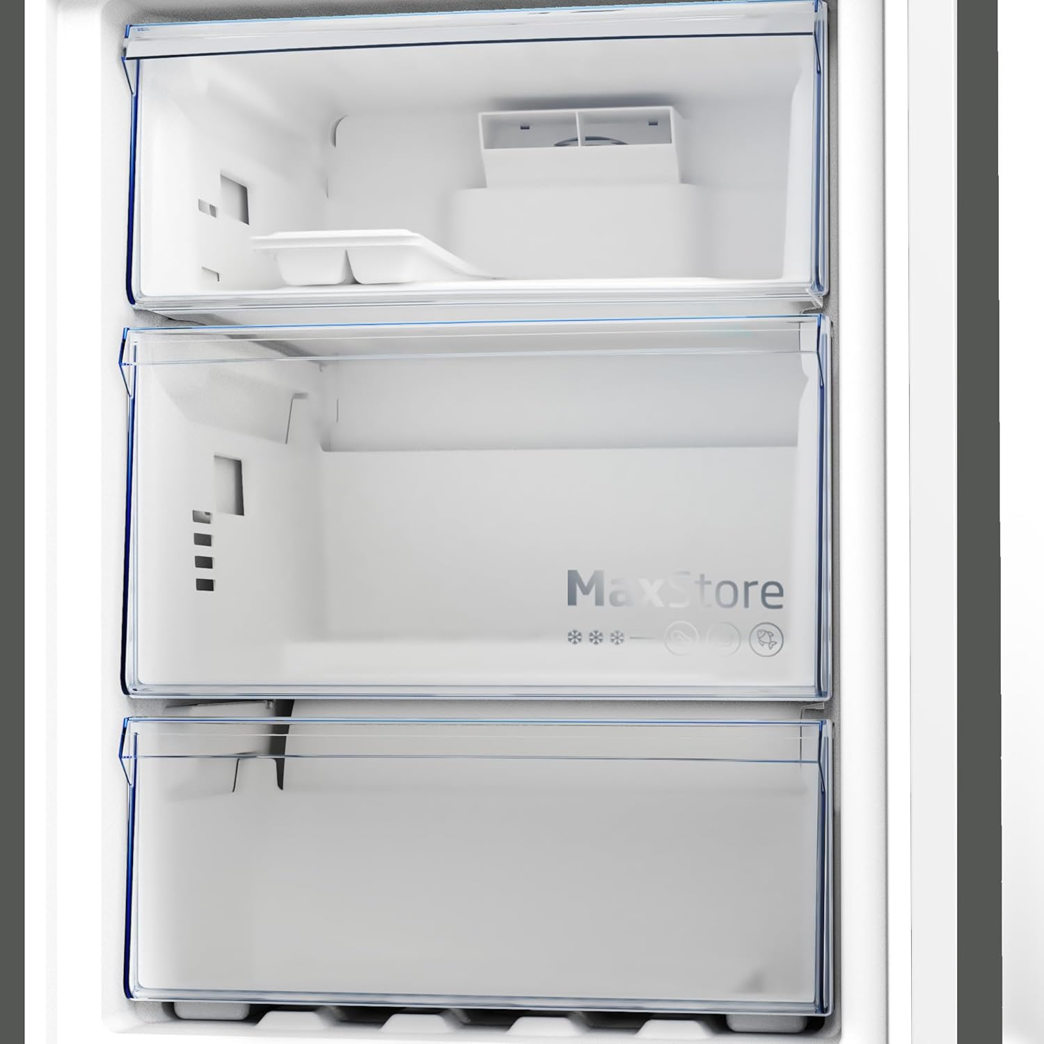 Beko B5RCNA366HG bPRO 500 freistehende Kühl-/Gefrierkombination, 316 l Gesamt, AeroFlow, NoFrost, HarvestFresh, ProSmart Inverter Kompressor, Manhattan Gray