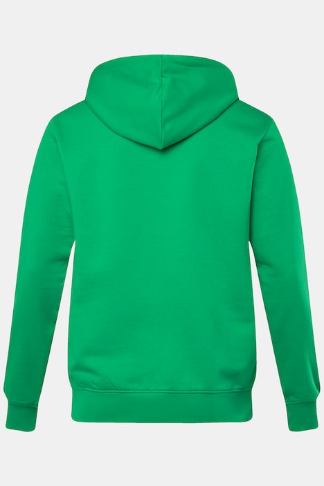 Hoodie-Jacke, Sweat, Badges, Kapuze, bis 8 XL