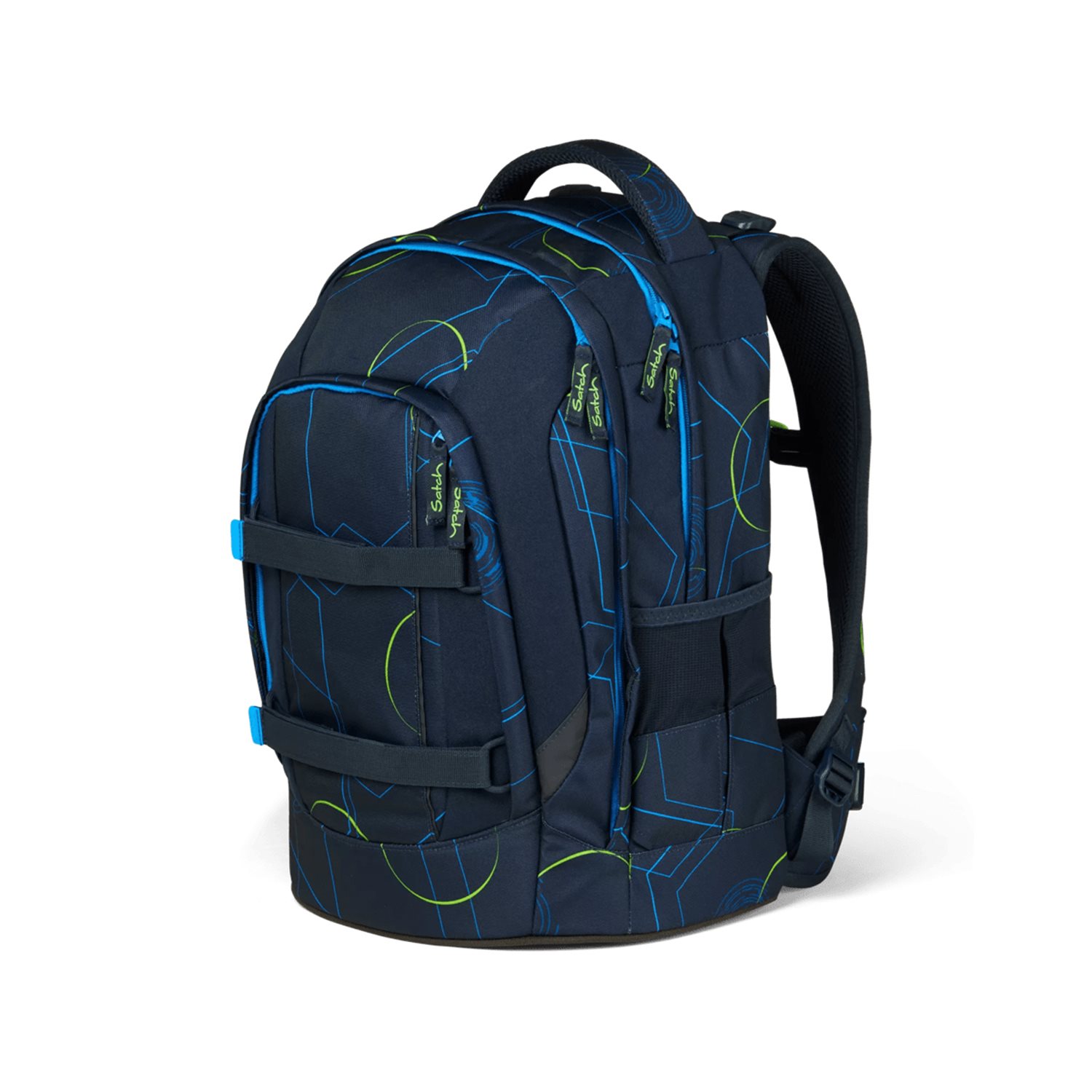 Satch Pack School Backpack blue tech