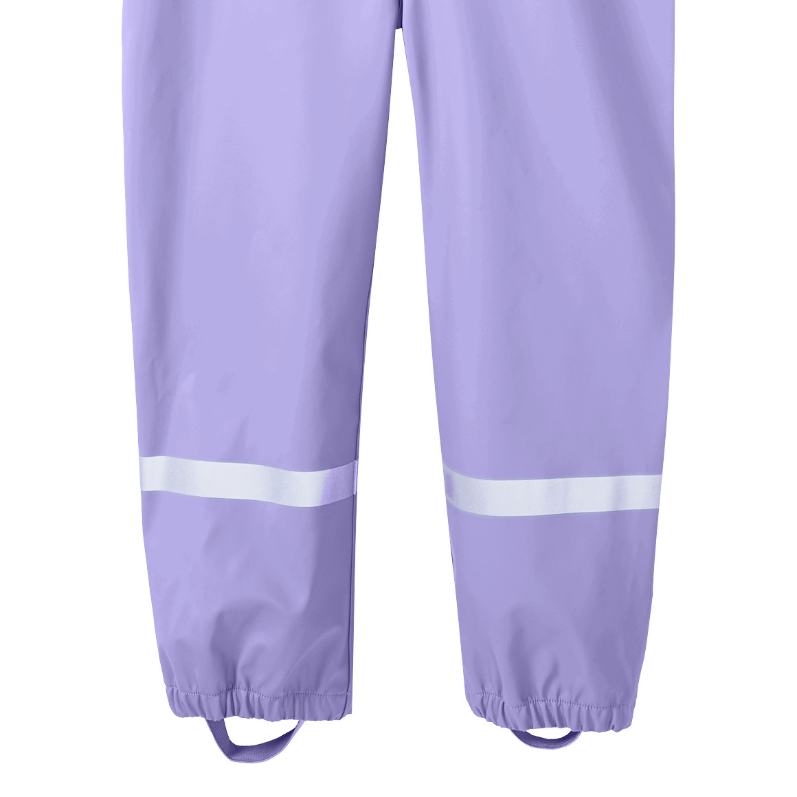 Famy Kinder Regenhose mit Trägern helllila