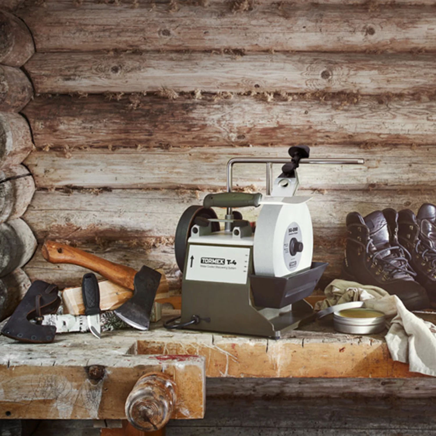 Tormek T-4 Bushcraft Compact natslijpmachine