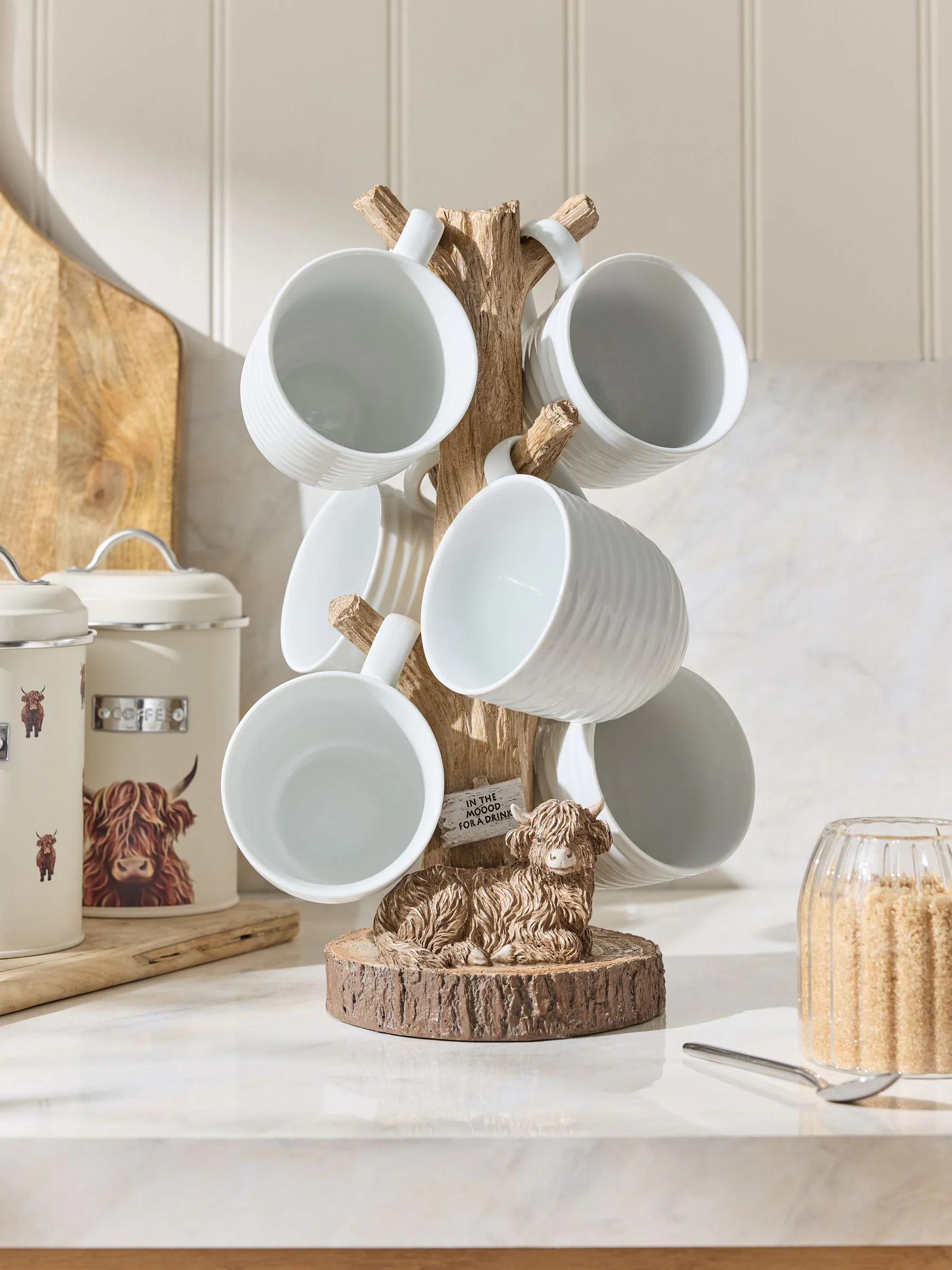 Hamish The Highland Cow Mug Tree