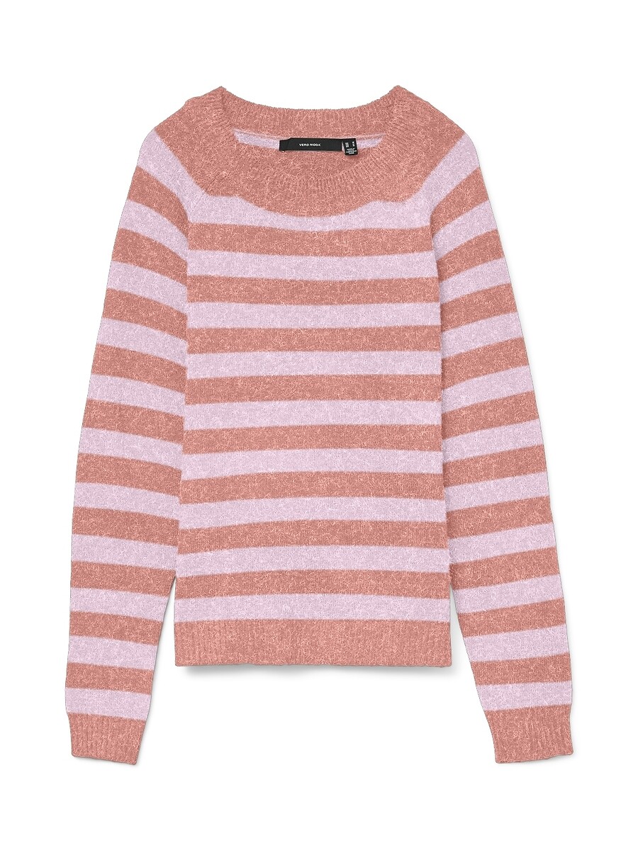 VERO MODA<br>Suéter em tricô felpudo