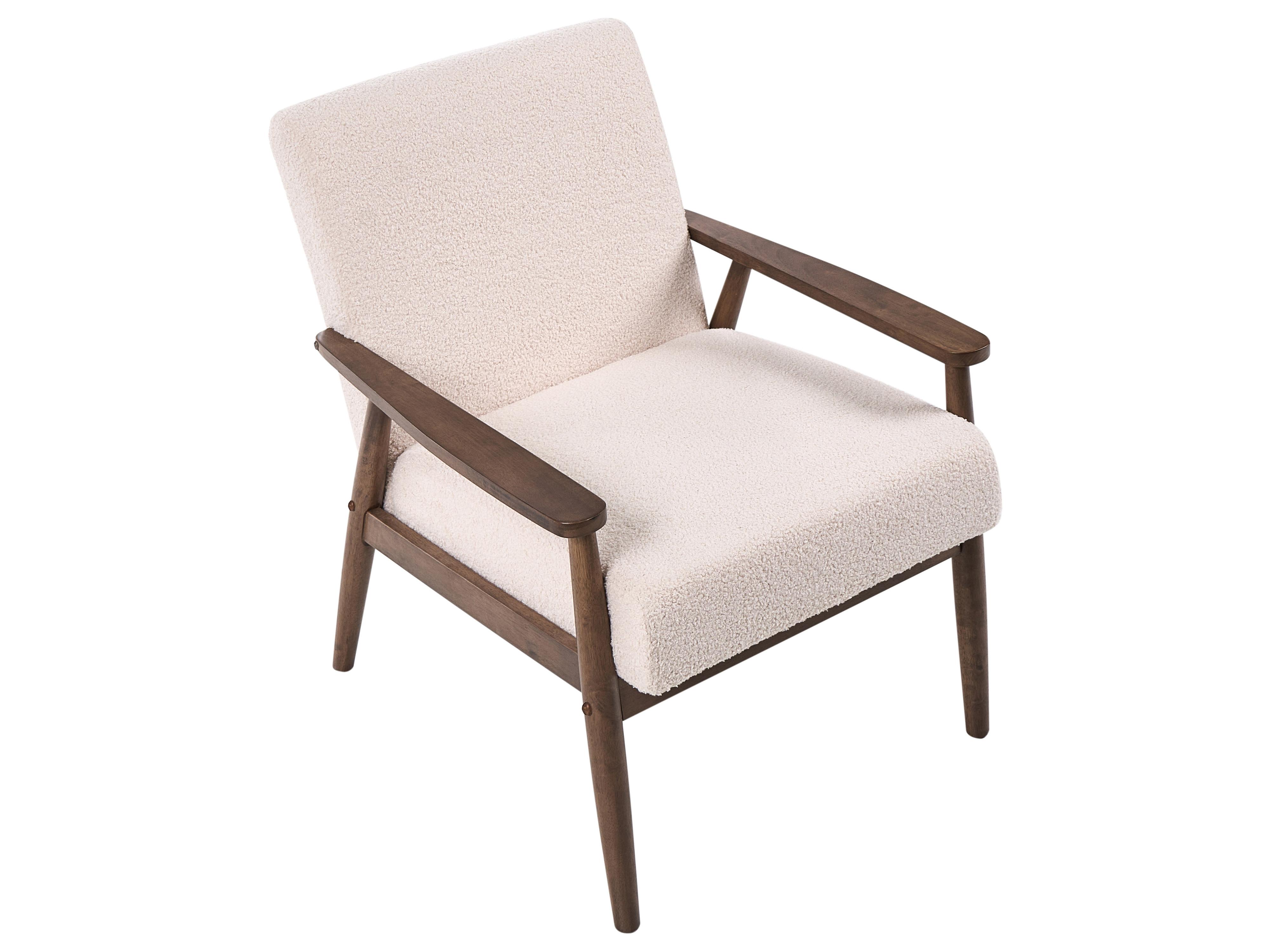 Bankenset 6-zits ESRUM Bouclé Donkerbruin/beige
