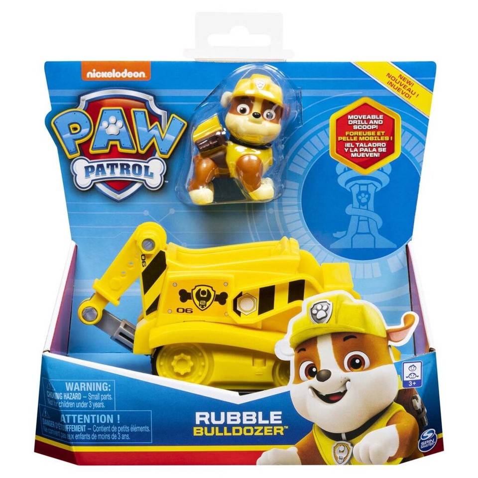 Paw Patrol - Basis Køretøj Rubble