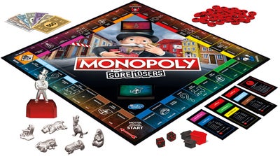 Hasbro Monopoly For Sore Losers