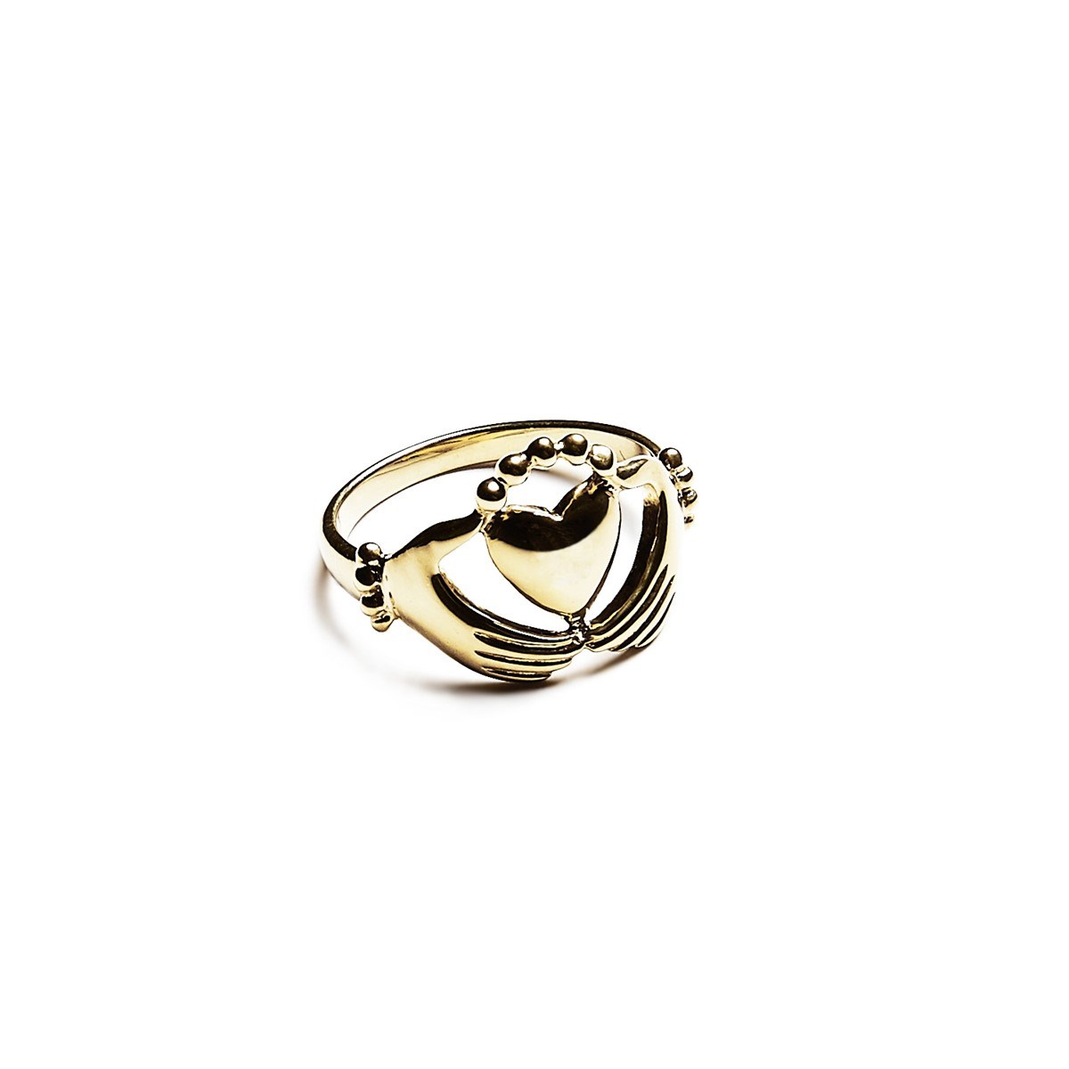 Bague vermeil Claddagh