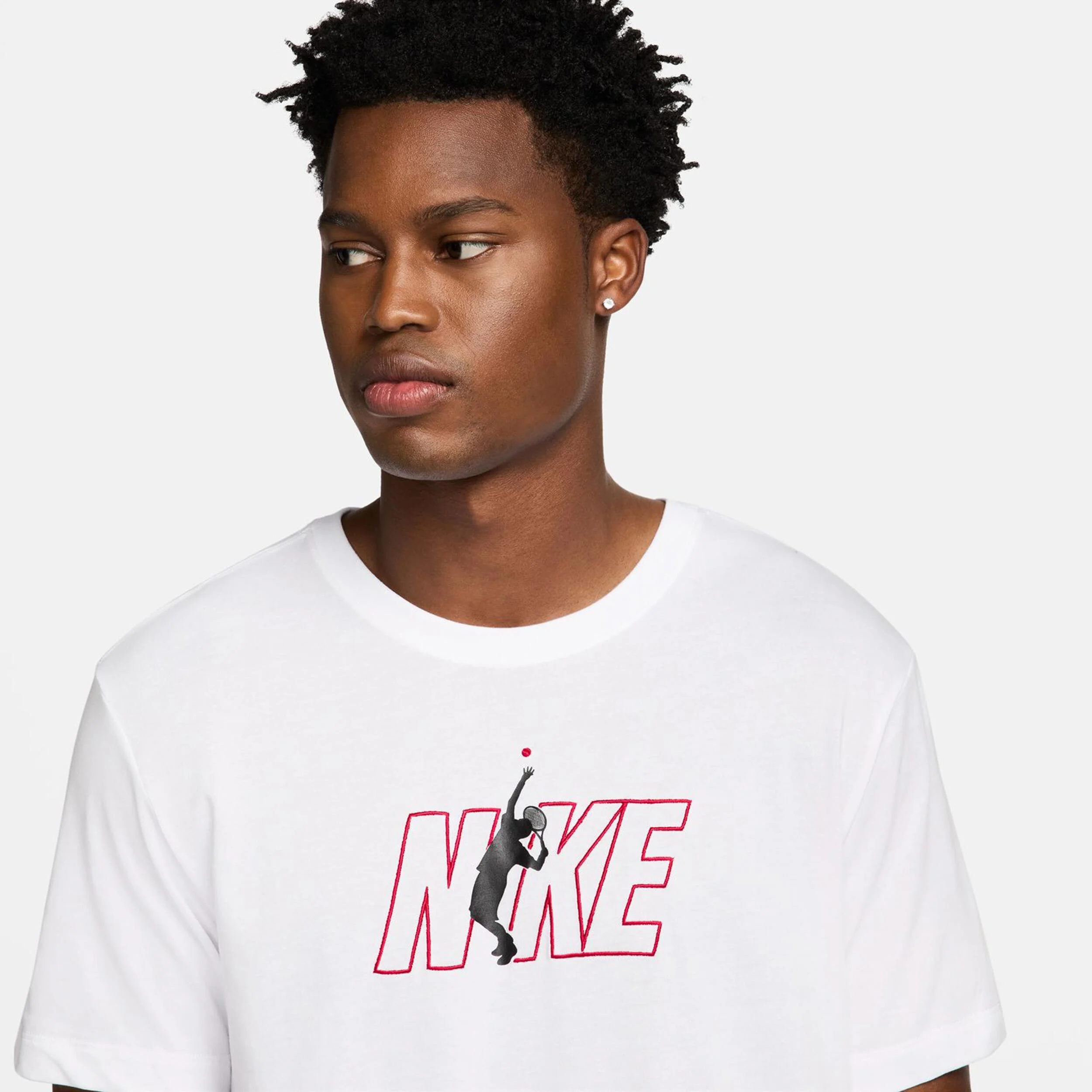 Nike Dri-Fit Court Club OC 2 T-shirt Hommes - Blanc