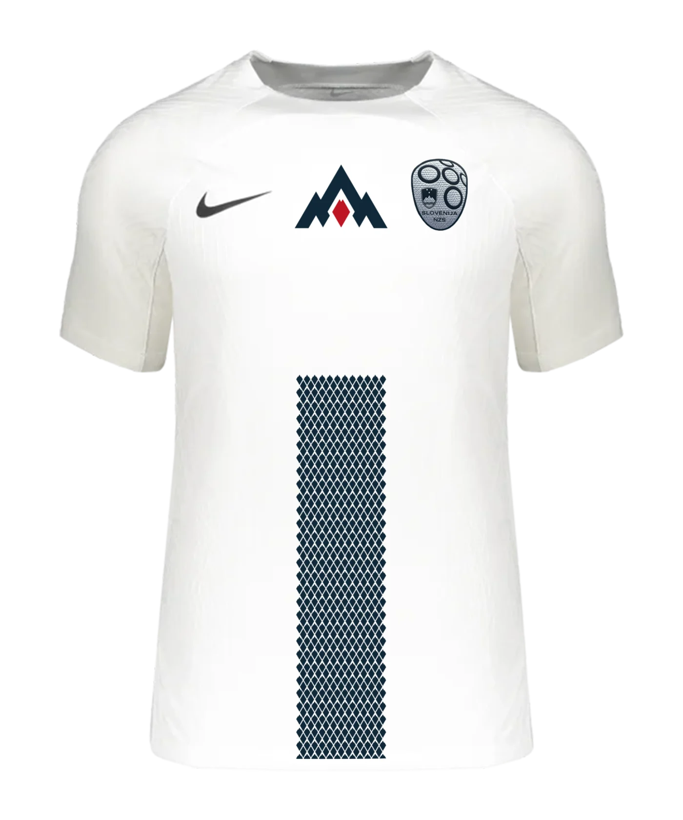 Nike Slowenien Auth. Trikot Home EM 2024 Weiss F100